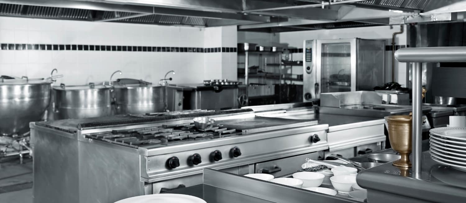 Premium stainless steel commercial kitchen by INCO
